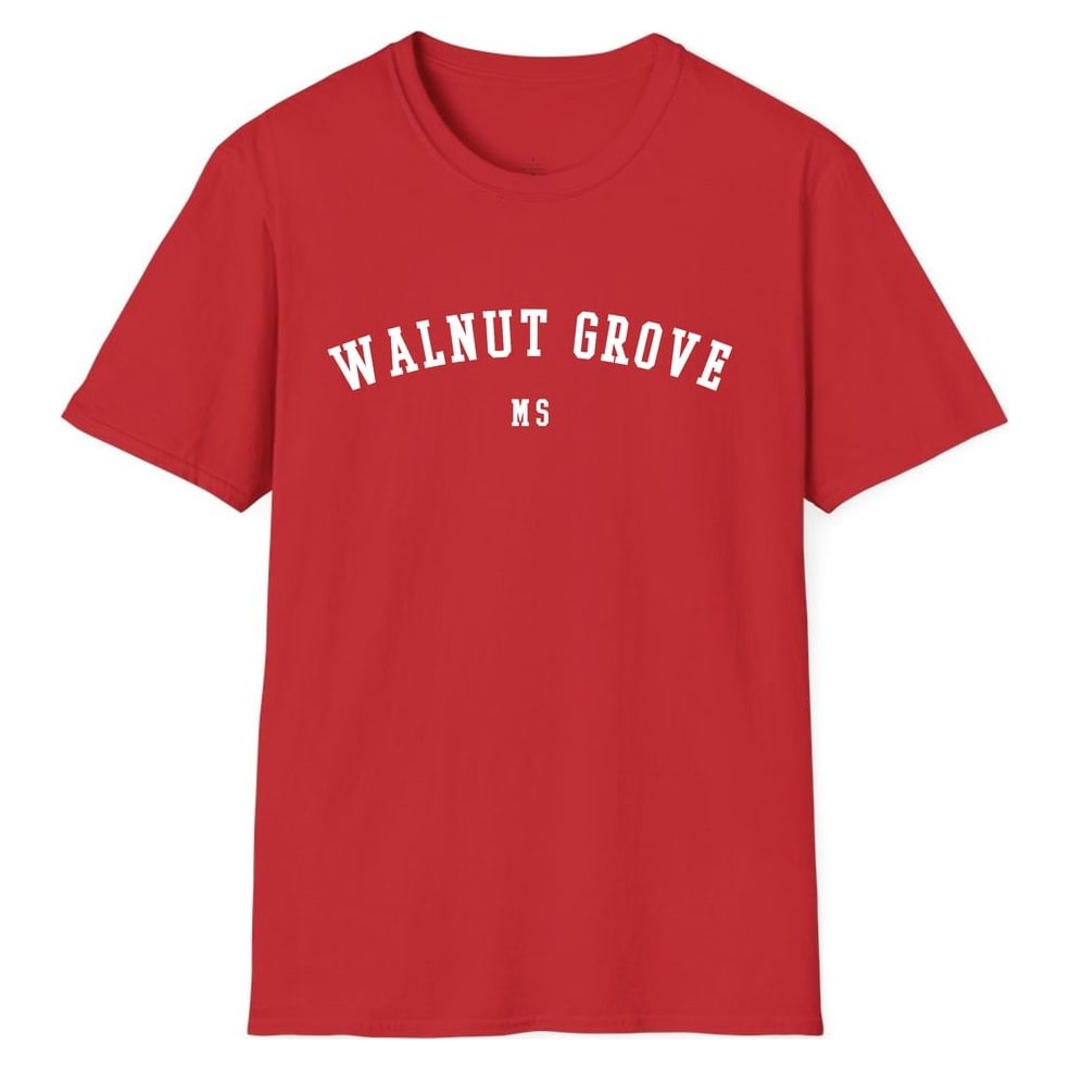 WALNUT GROVE MISSISSIPPI ARCHED — Red