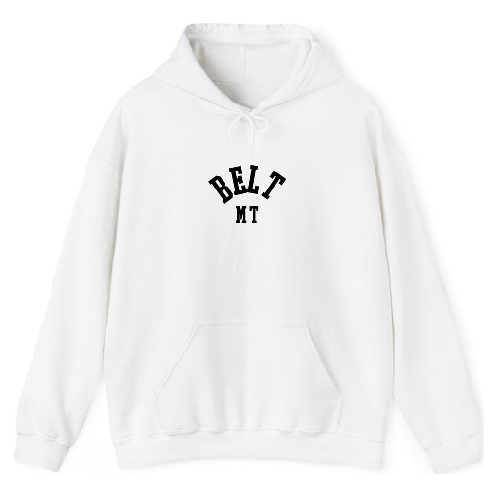 BELT MONTANA ARCHED — White
