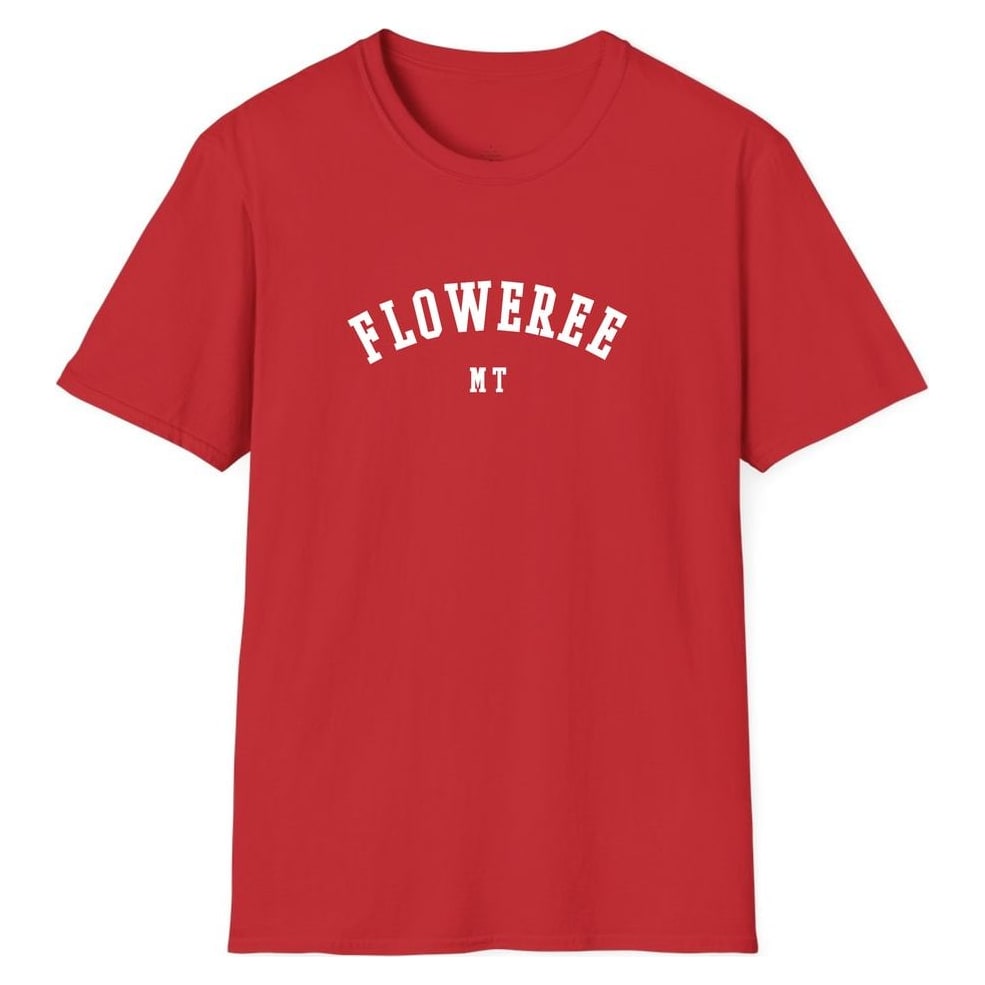 FLOWEREE MONTANA ARCHED — Red