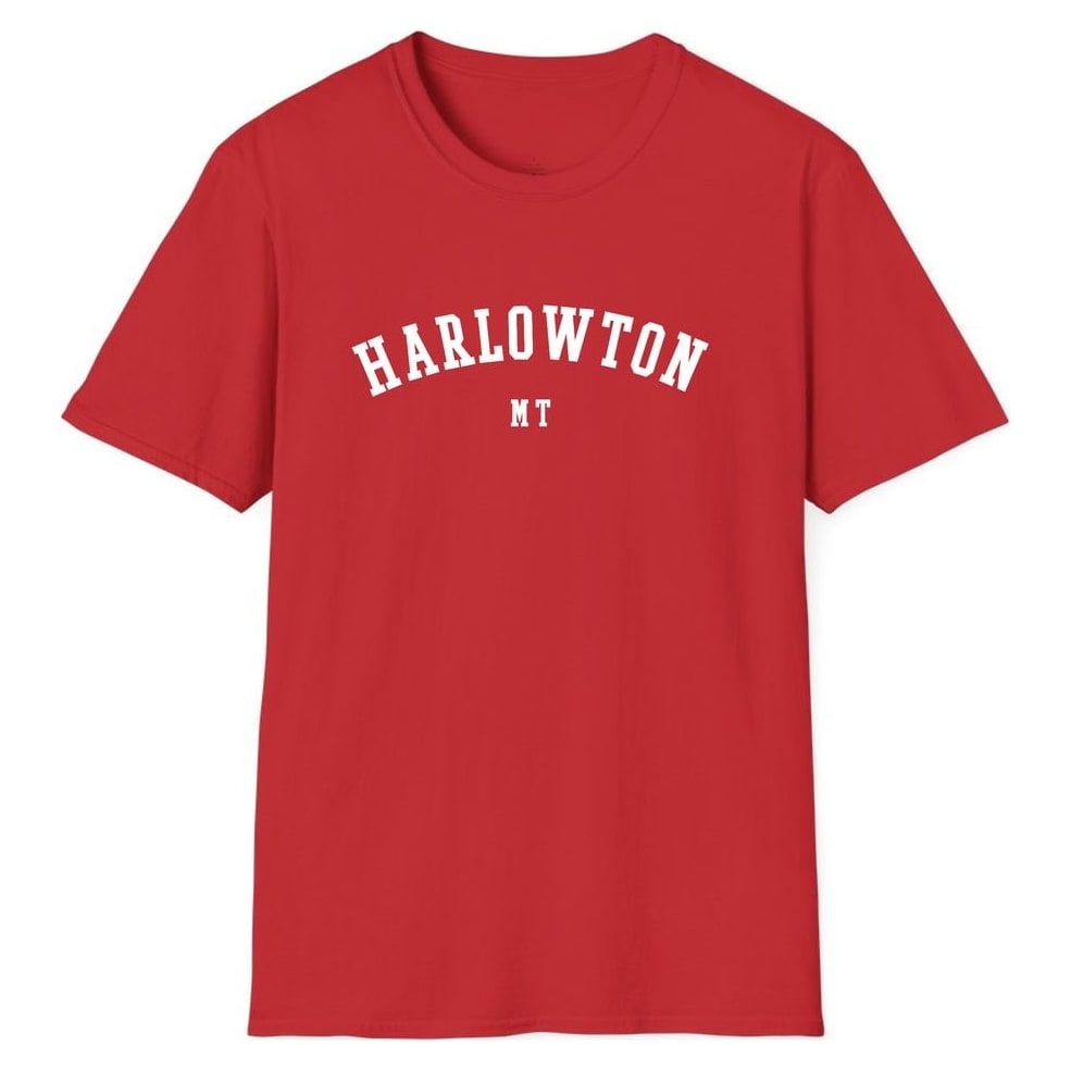 HARLOWTON MONTANA ARCHED — Red