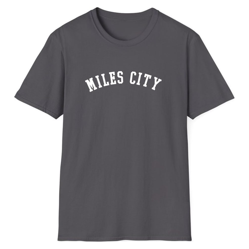 MILES CITY ARCHED — Charcoal