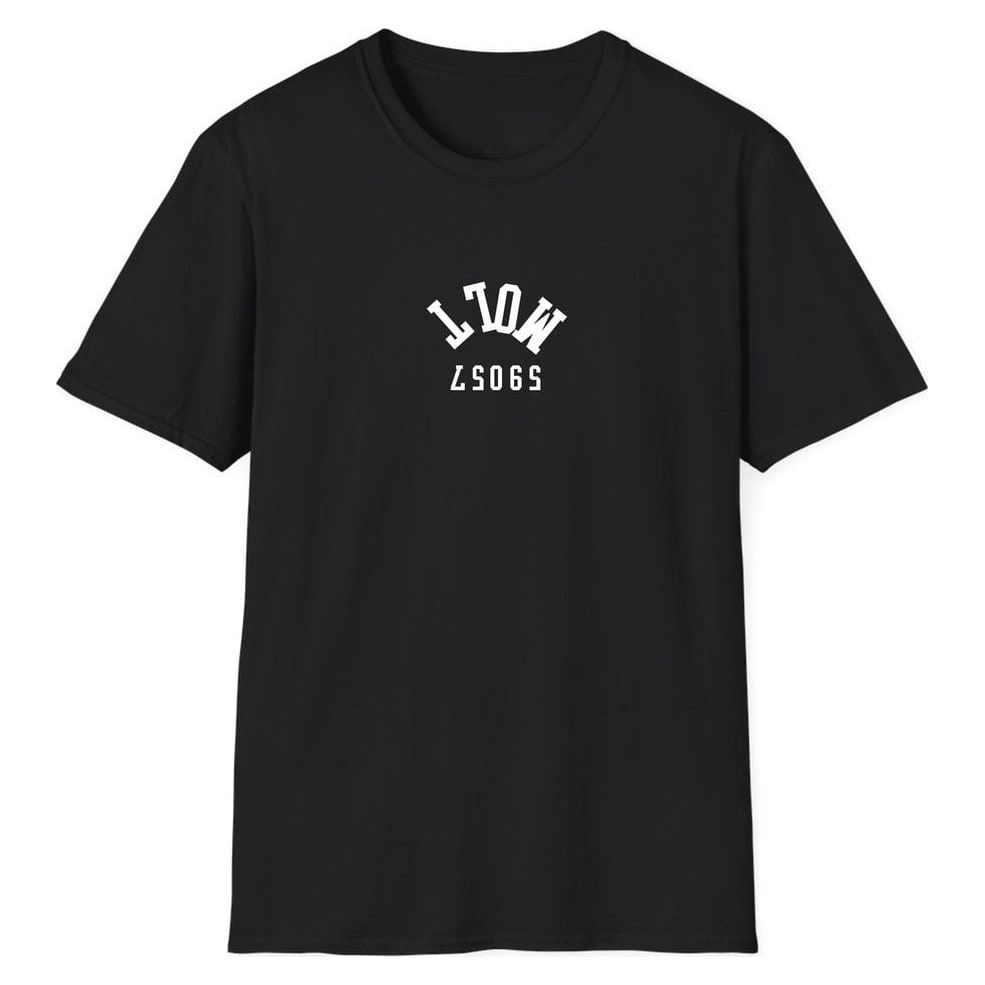 Molt 59057 ARCHED - UPSIDE DOWN — Unisex Softstyle T-Shirt