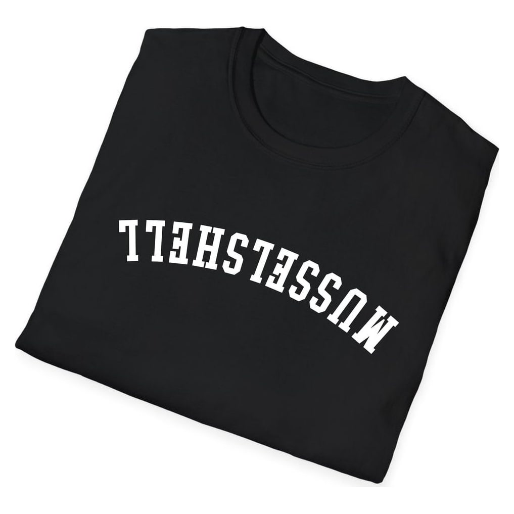 Musselshell ARCHED - UPSIDE DOWN — Black — view 4