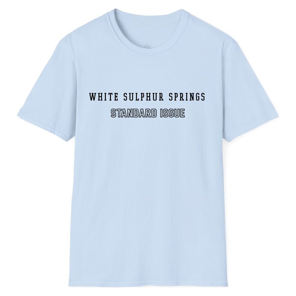 WHITE SULPHUR SPRINGS STANDARD ISSUE — Light Blue