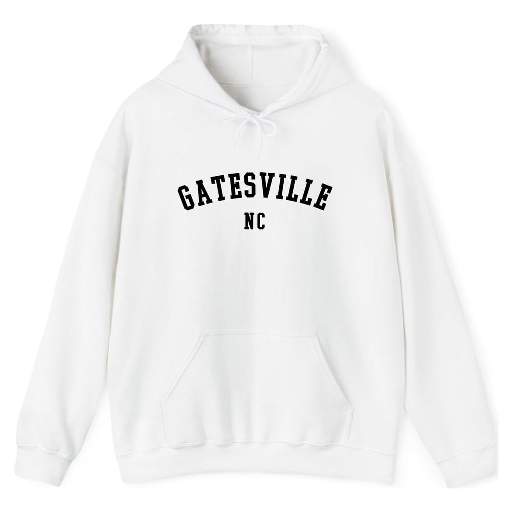 GATESVILLE NORTH CAROLINA ARCHED — White