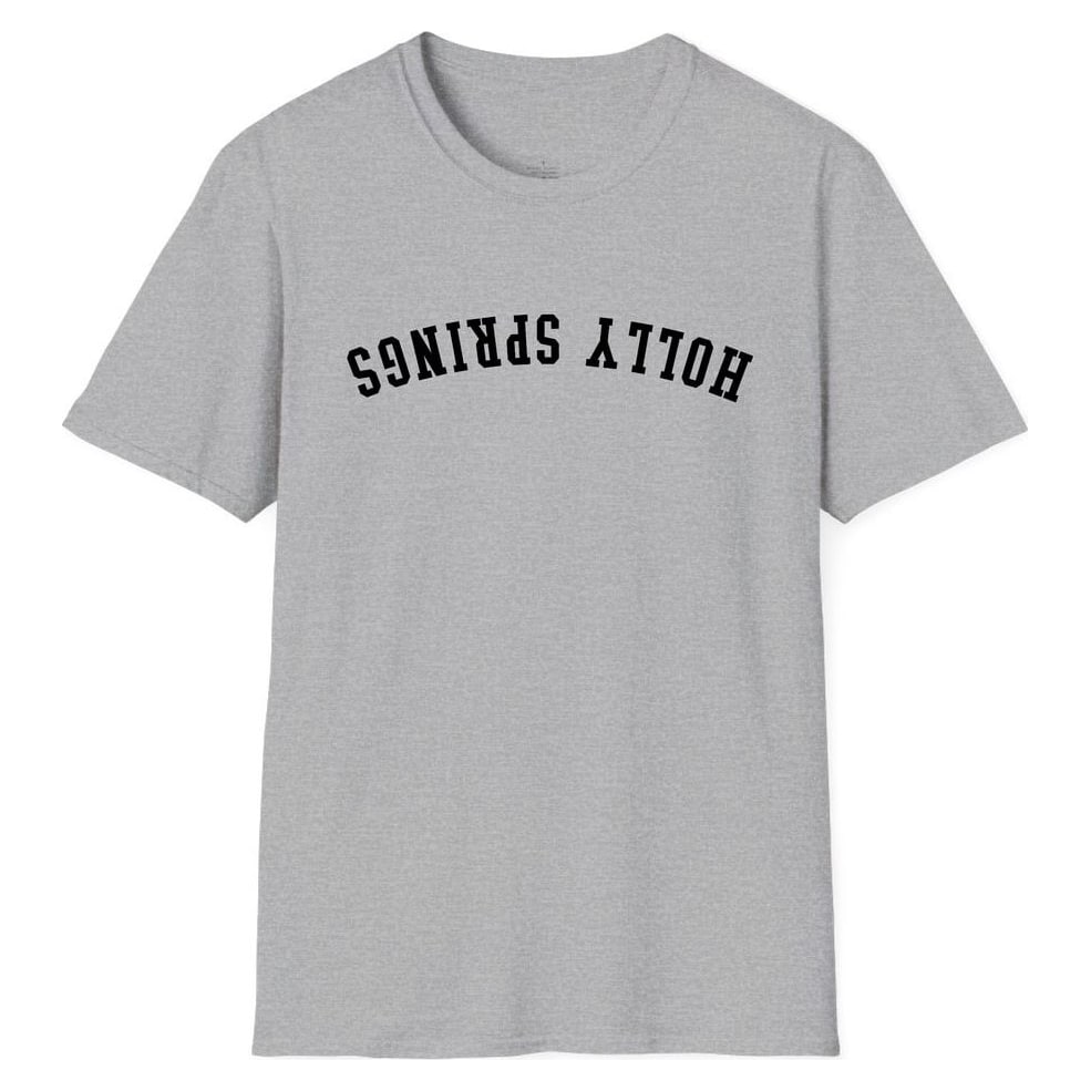 HOLLY SPRINGS ARCHED - UPSIDE DOWN — Sport Grey