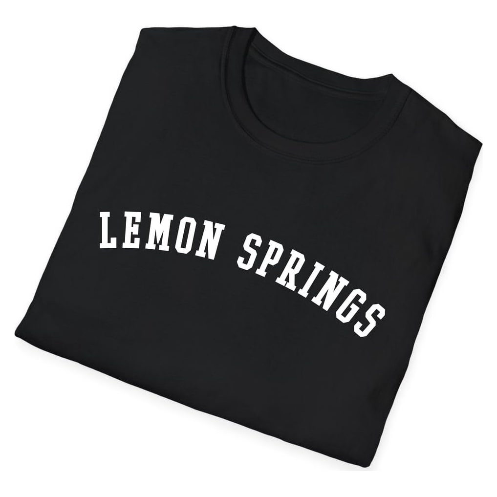 Lemon Springs ARCHED — Black — view 4