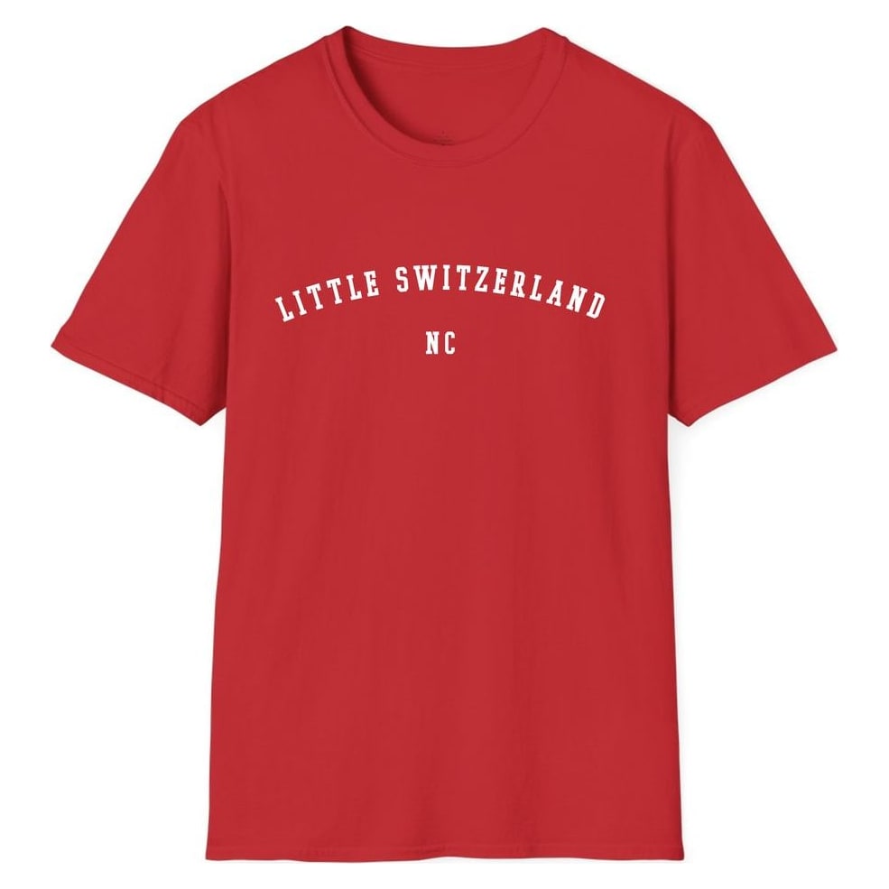 LITTLE SWITZERLAND NORTH CAROLINA ARCHED — Red