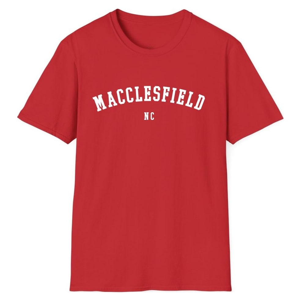 MACCLESFIELD NORTH CAROLINA ARCHED — Red