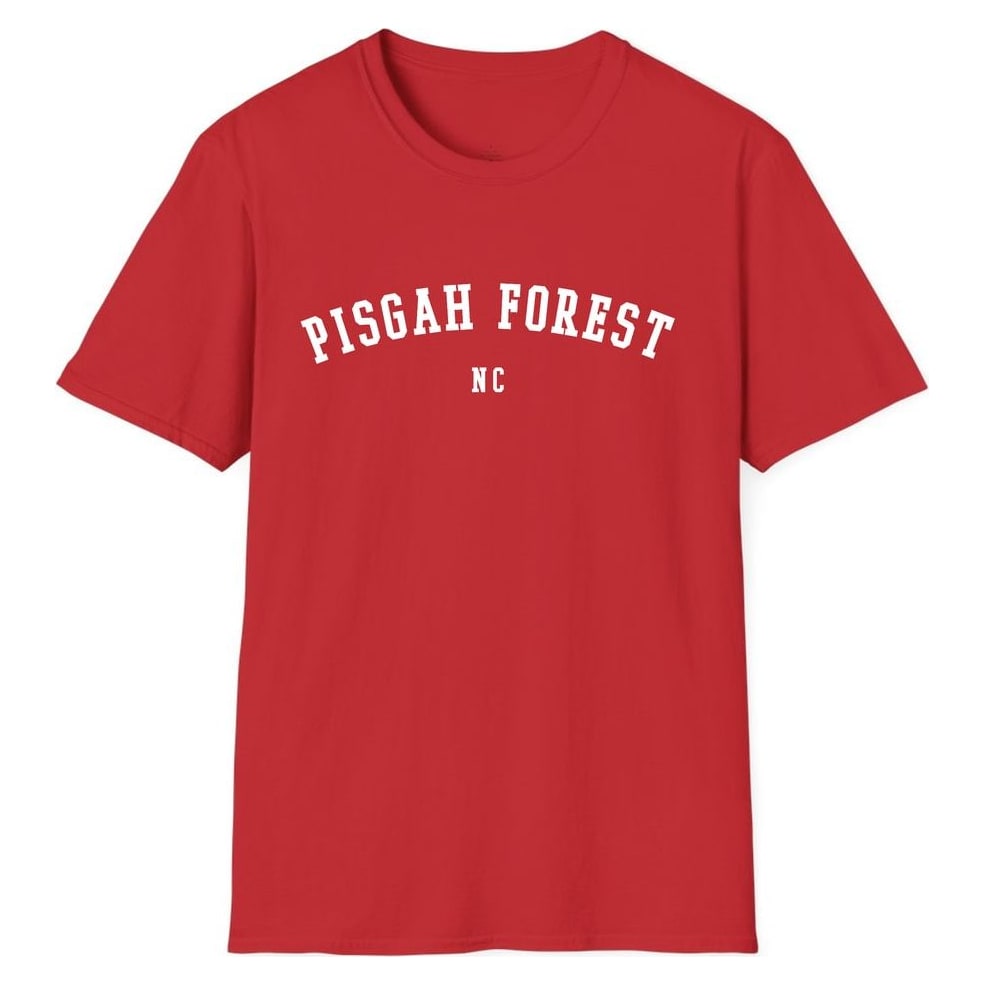 PISGAH FOREST NORTH CAROLINA ARCHED — Red