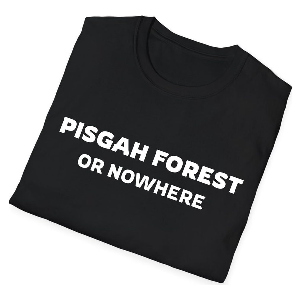 Pisgah Forest OR NOWHERE — Black — view 4