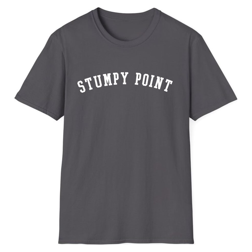 STUMPY POINT ARCHED — Charcoal