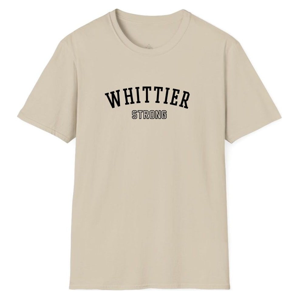 WHITTIER STRONG — Sand