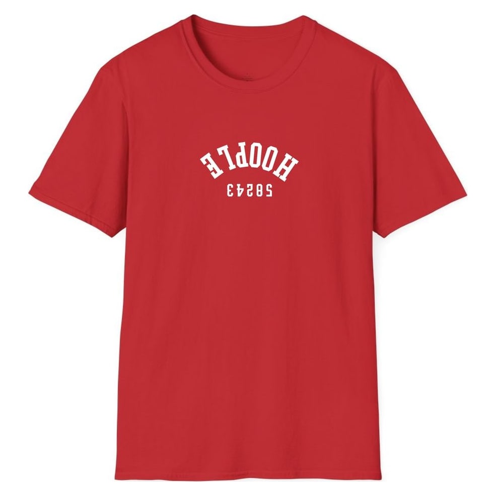 HOOPLE 58243 ARCHED - UPSIDE DOWN — Red