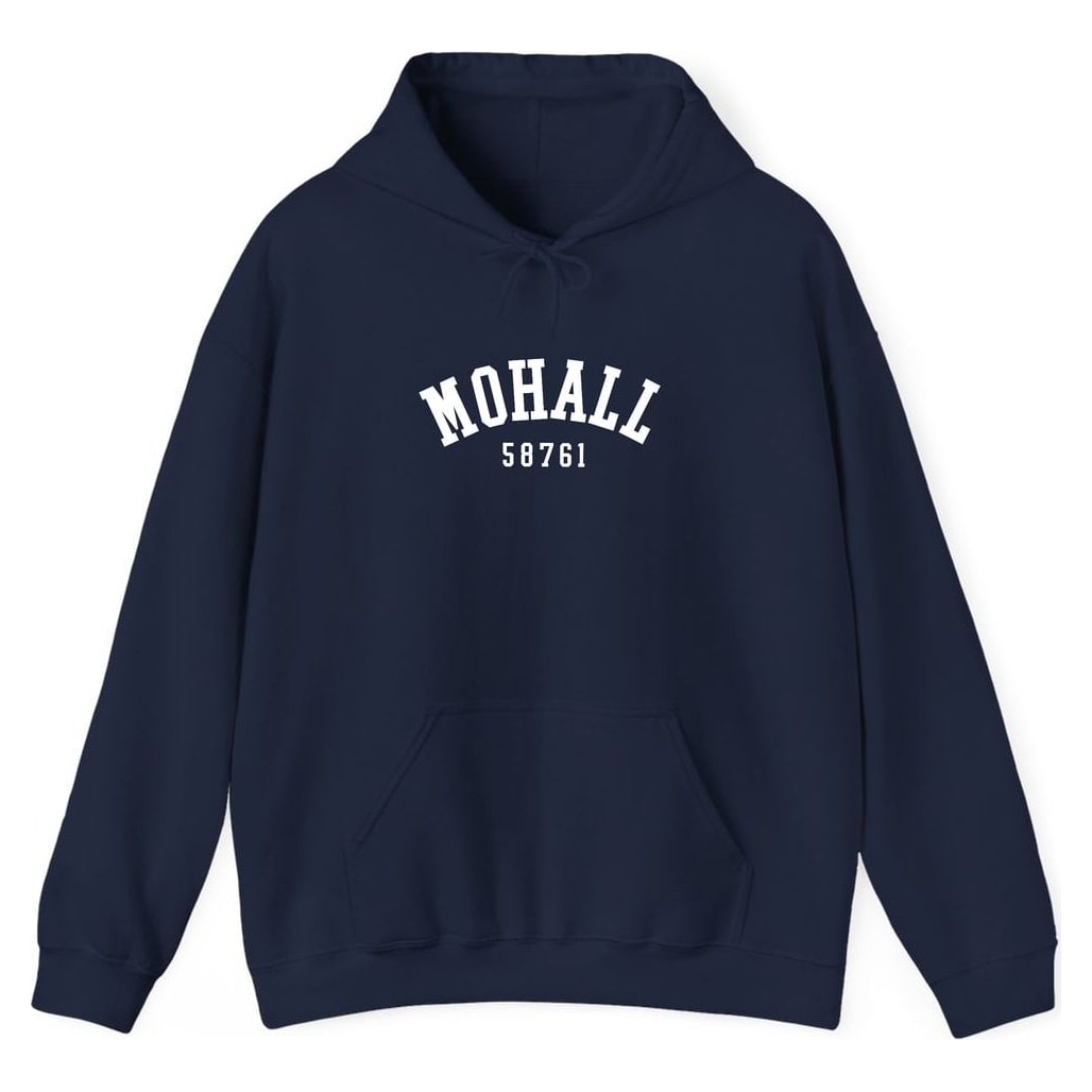MOHALL 58761 ARCHED — Navy