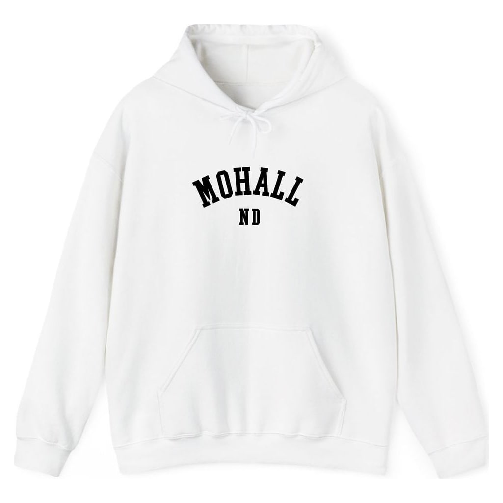 MOHALL NORTH DAKOTA ARCHED — White