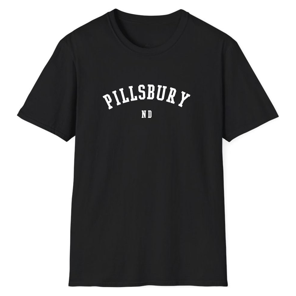 Pillsbury NORTH DAKOTA ARCHED — Black
