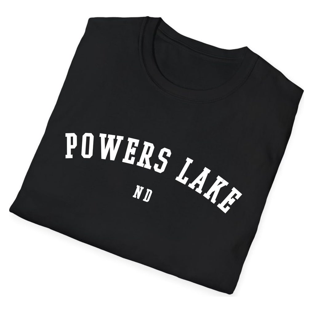 Powers Lake NORTH DAKOTA ARCHED — Black — view 4