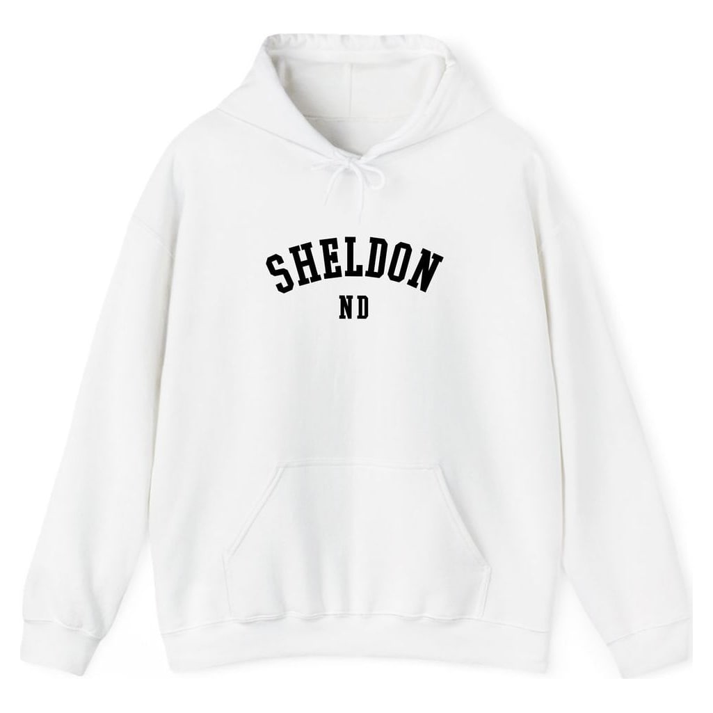 SHELDON NORTH DAKOTA ARCHED — White