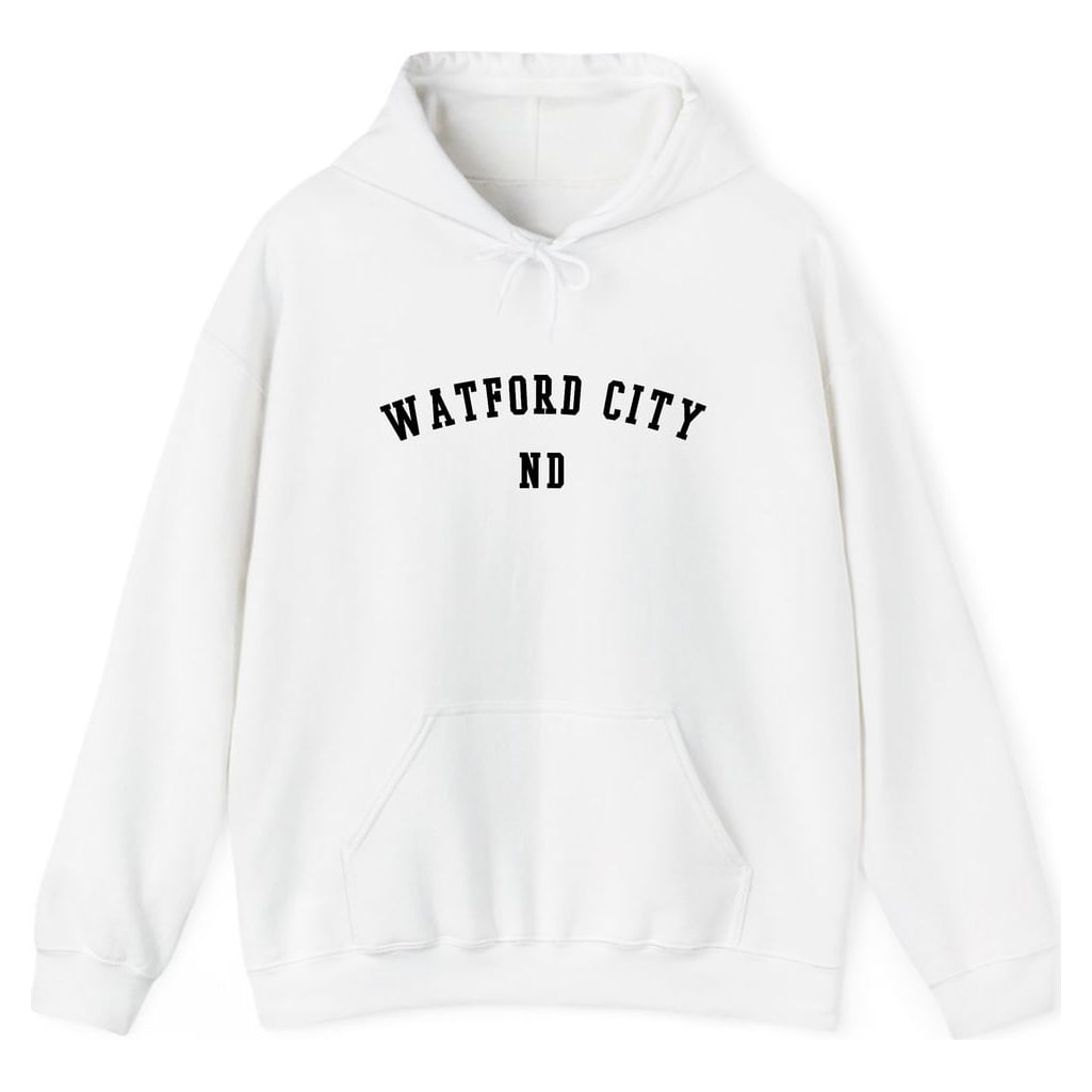 WATFORD CITY NORTH DAKOTA ARCHED — White