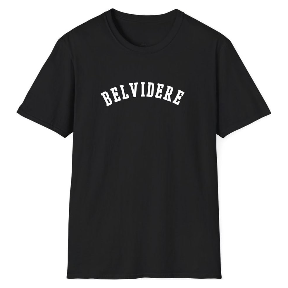 Belvidere ARCHED — Unisex Softstyle T-Shirt
