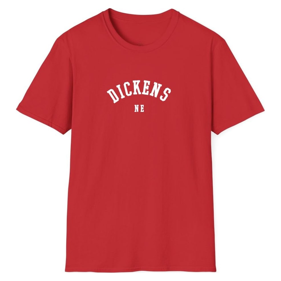 DICKENS NEBRASKA ARCHED — Red