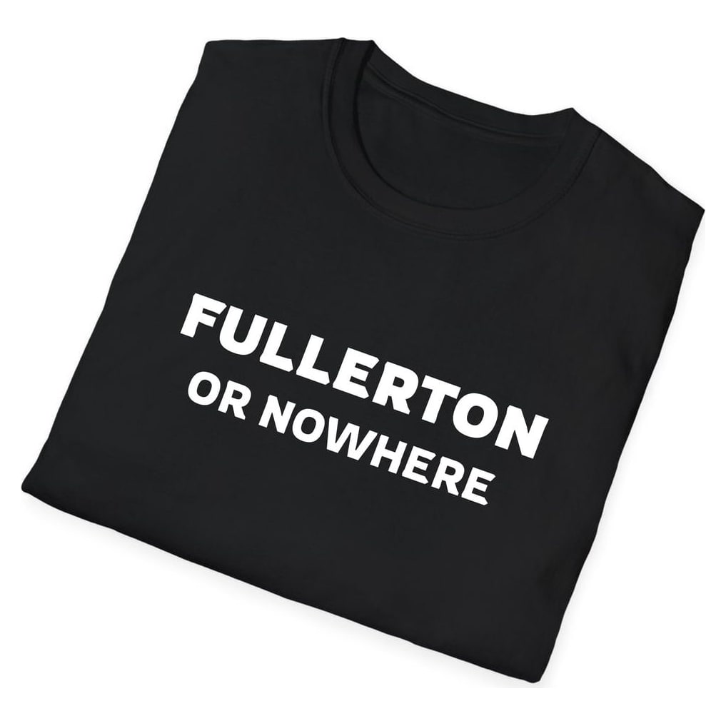 Fullerton OR NOWHERE — Black — view 4
