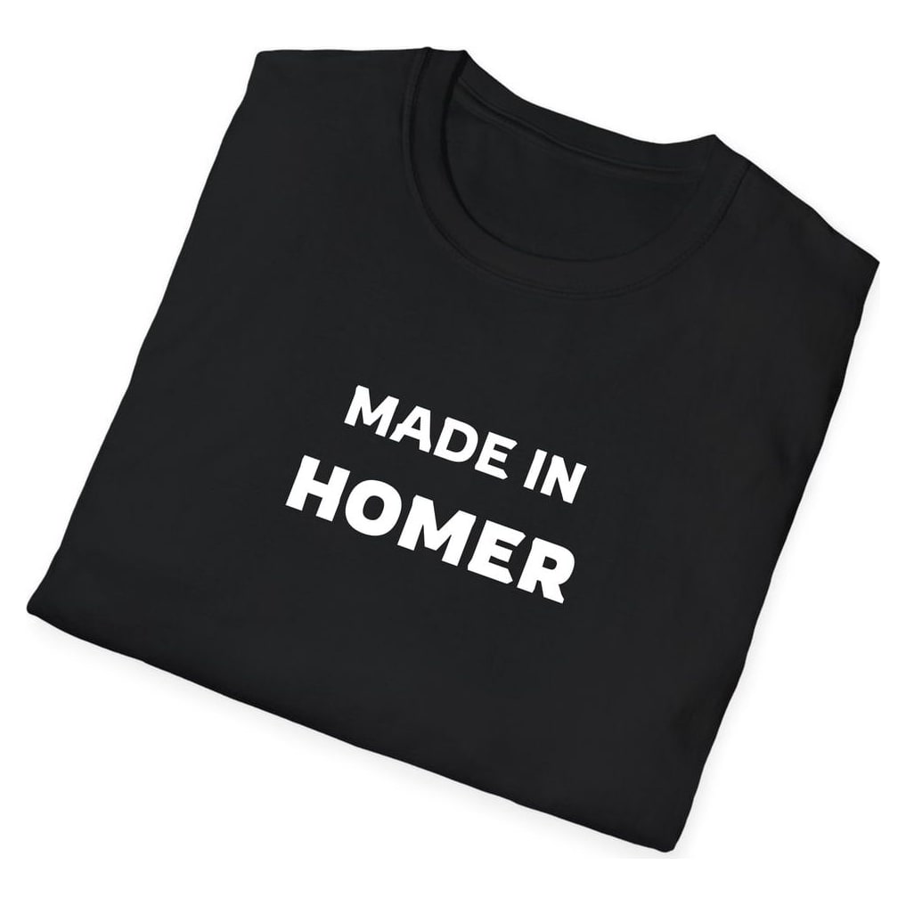 MADE IN Homer — Black — view 4