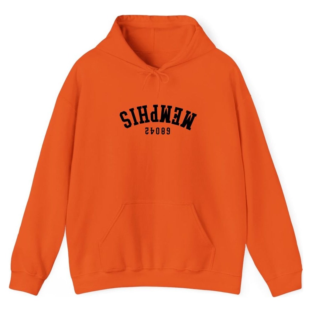 MEMPHIS 68042 ARCHED - UPSIDE DOWN — Orange