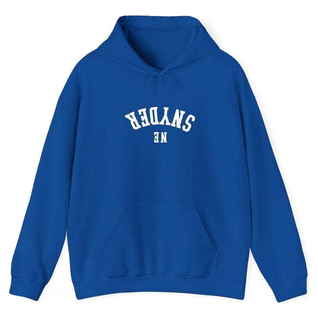 SNYDER NEBRASKA ARCHED - UPSIDE DOWN — Royal