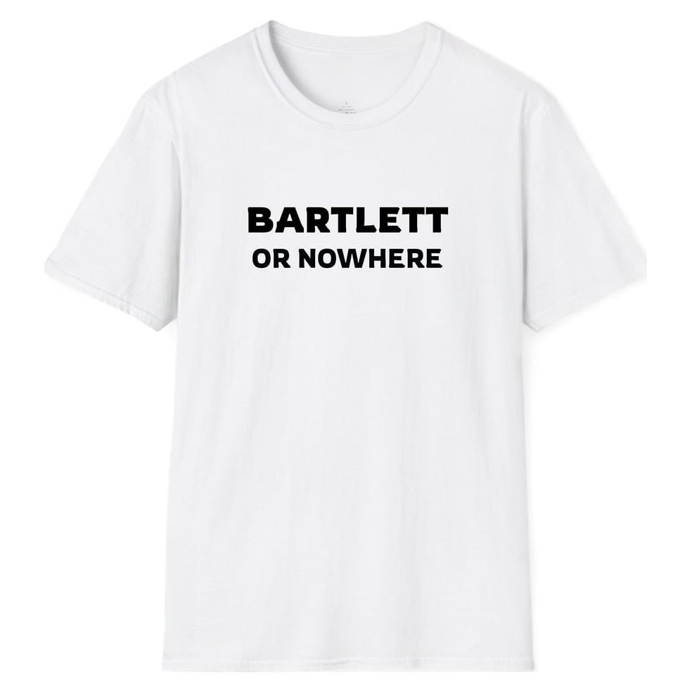 BARTLETT OR NOWHERE — White