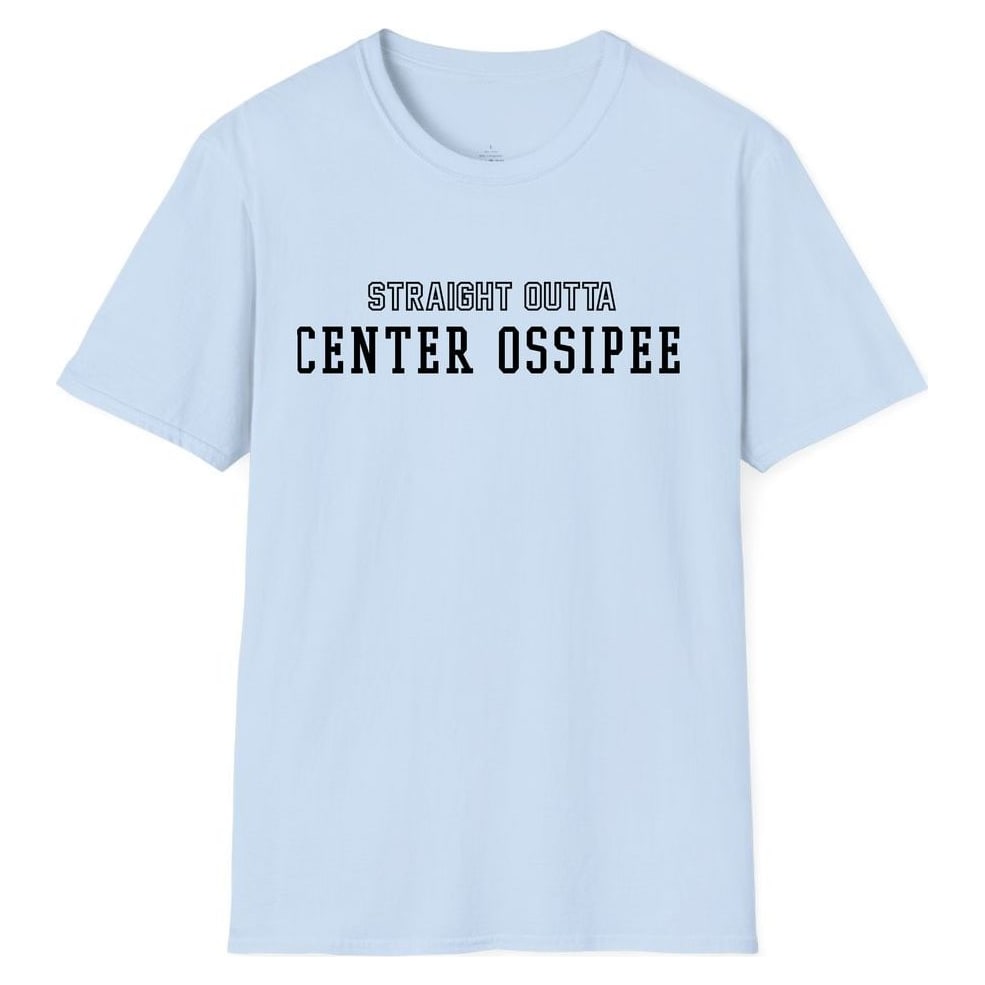 STRAIGHT OUTTA CENTER OSSIPEE — Light Blue