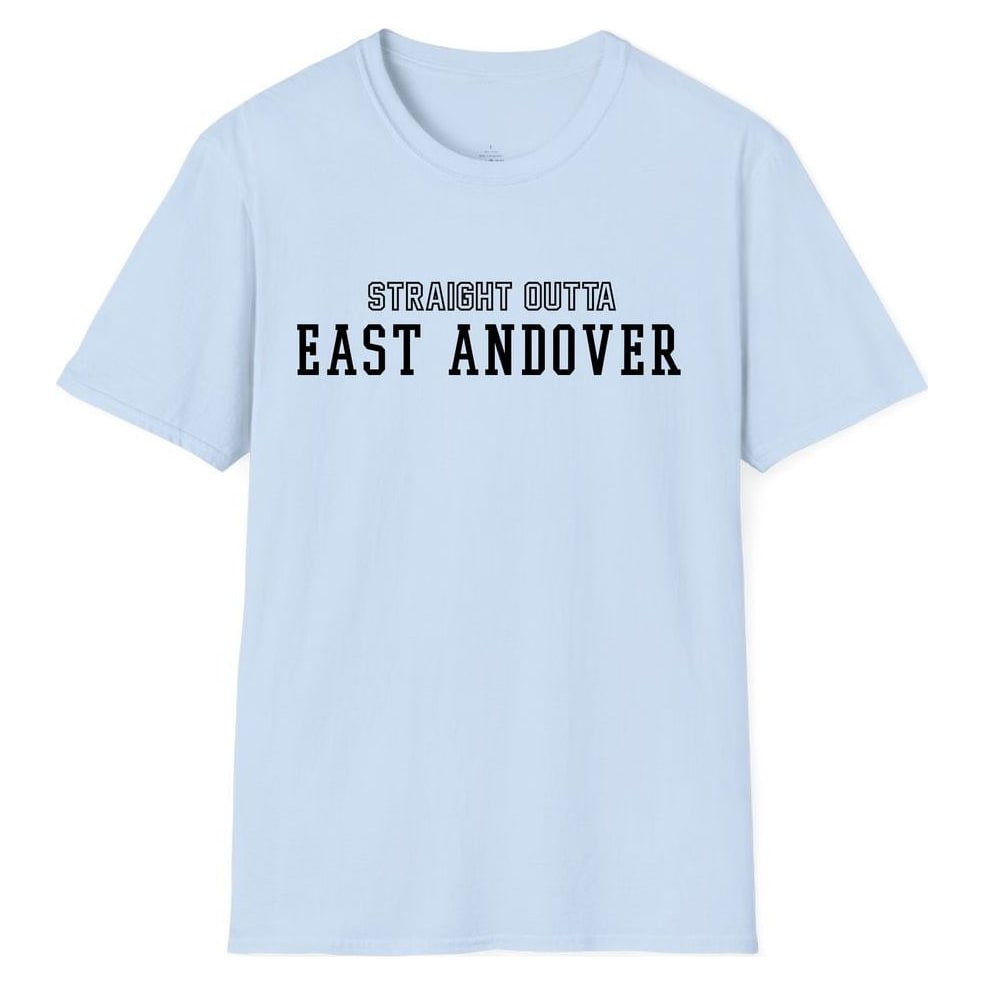 STRAIGHT OUTTA EAST ANDOVER — Light Blue