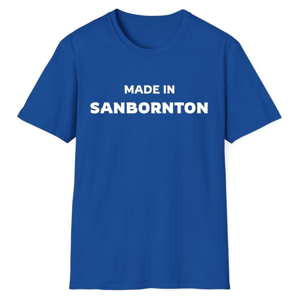 MADE IN SANBORNTON — Royal