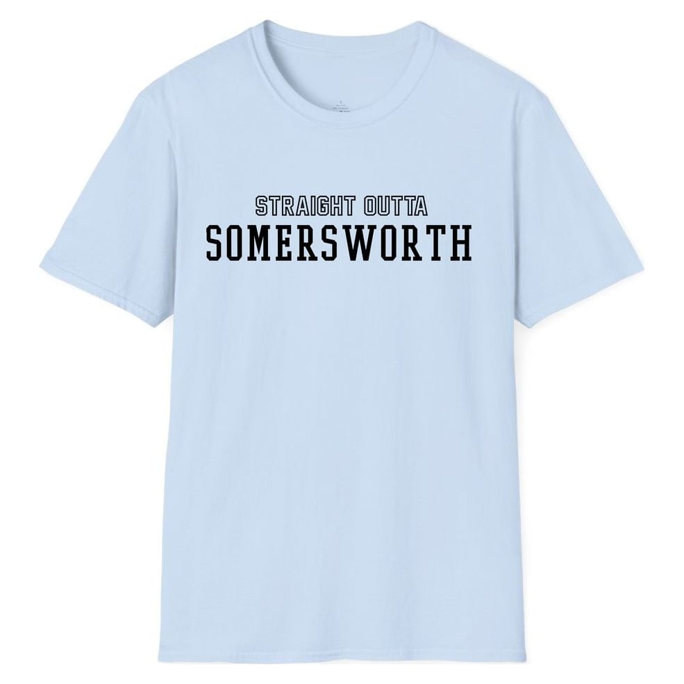 STRAIGHT OUTTA SOMERSWORTH — Light Blue