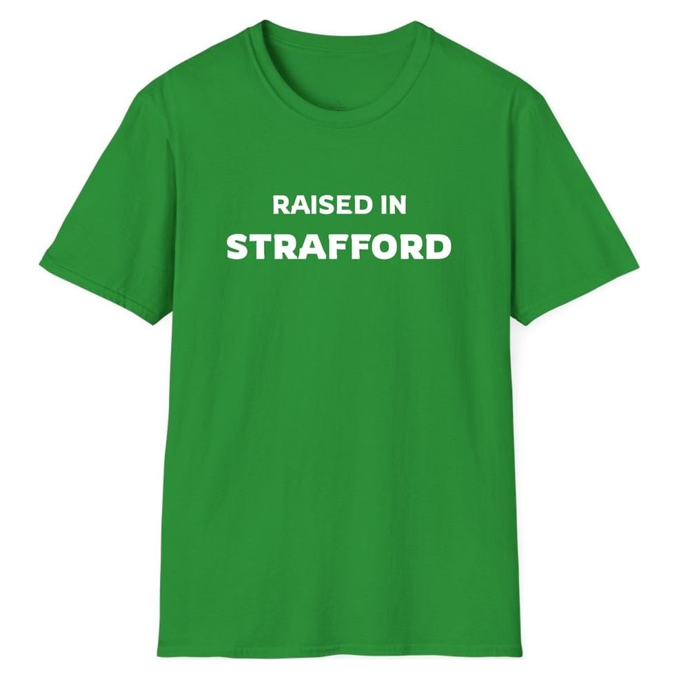 RAISED IN STRAFFORD — Irish Green