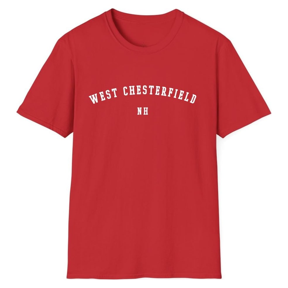 WEST CHESTERFIELD NEW HAMPSHIRE ARCHED — Red