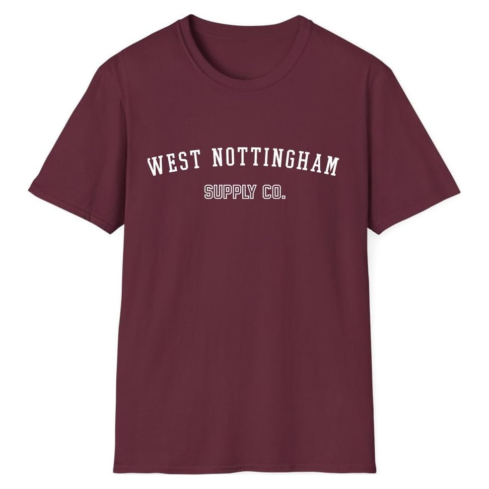 WEST NOTTINGHAM SUPPLY CO. — Maroon