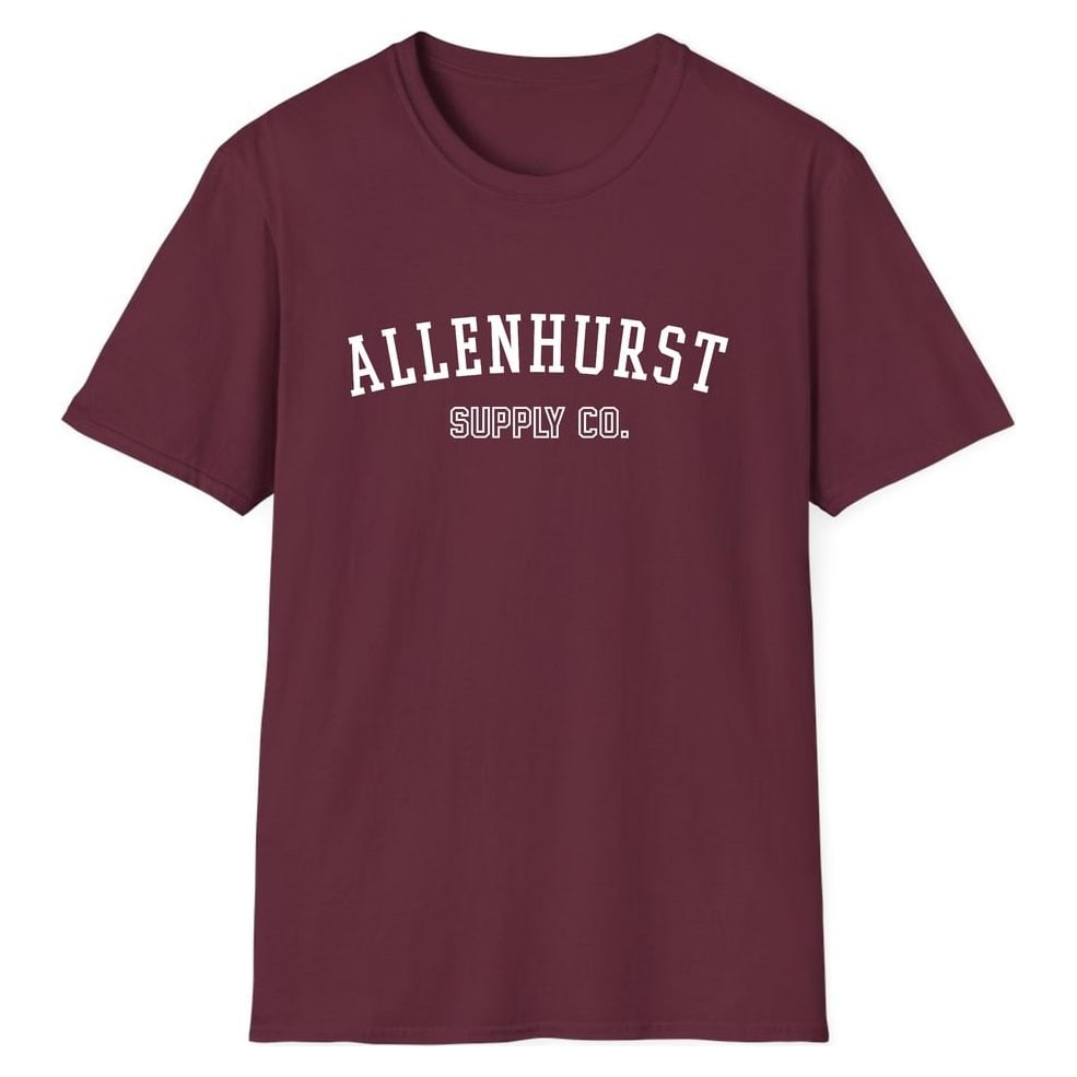 ALLENHURST SUPPLY CO. — Maroon
