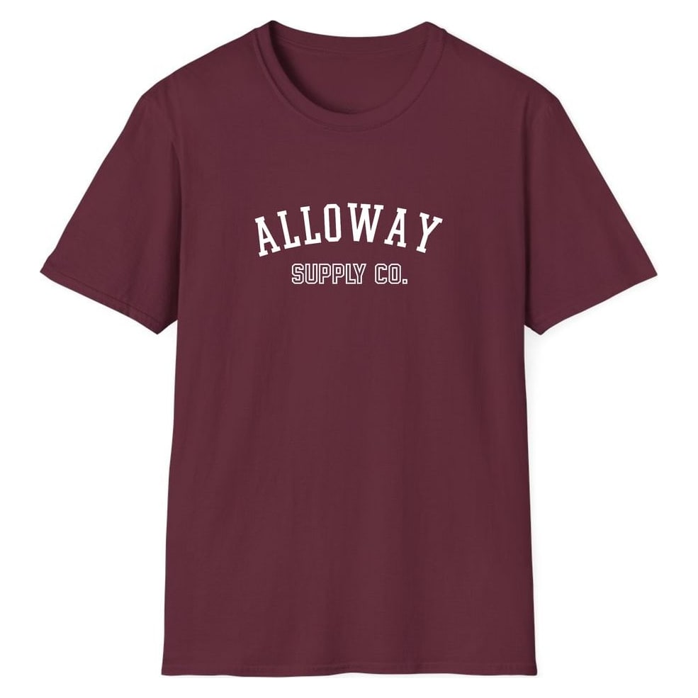 ALLOWAY SUPPLY CO. — Maroon