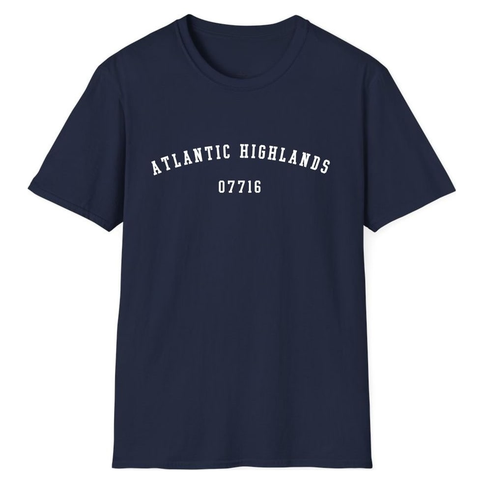 ATLANTIC HIGHLANDS 07716 ARCHED — Navy