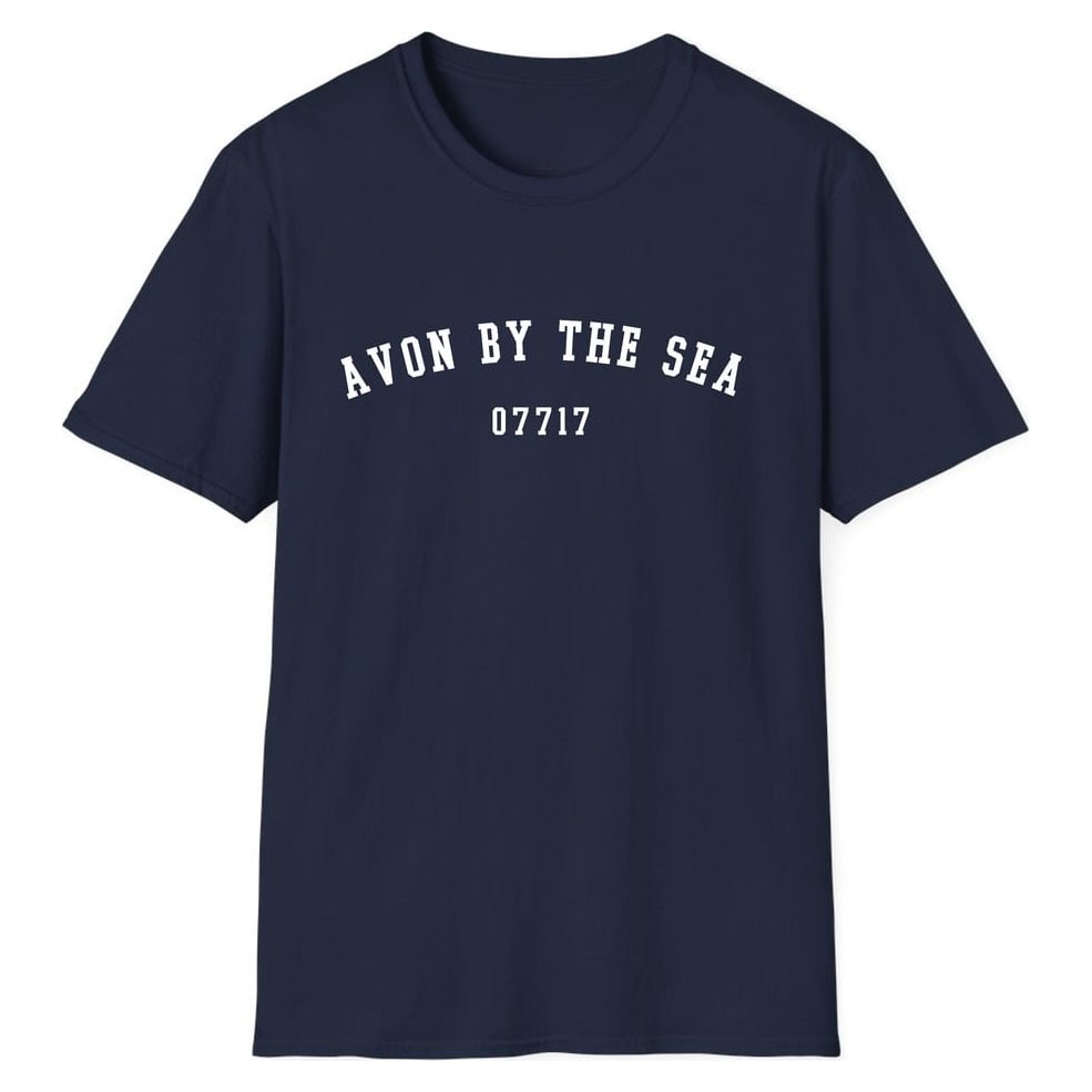 AVON BY THE SEA 07717 ARCHED — Navy