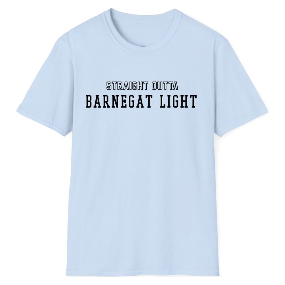 STRAIGHT OUTTA BARNEGAT LIGHT — Light Blue