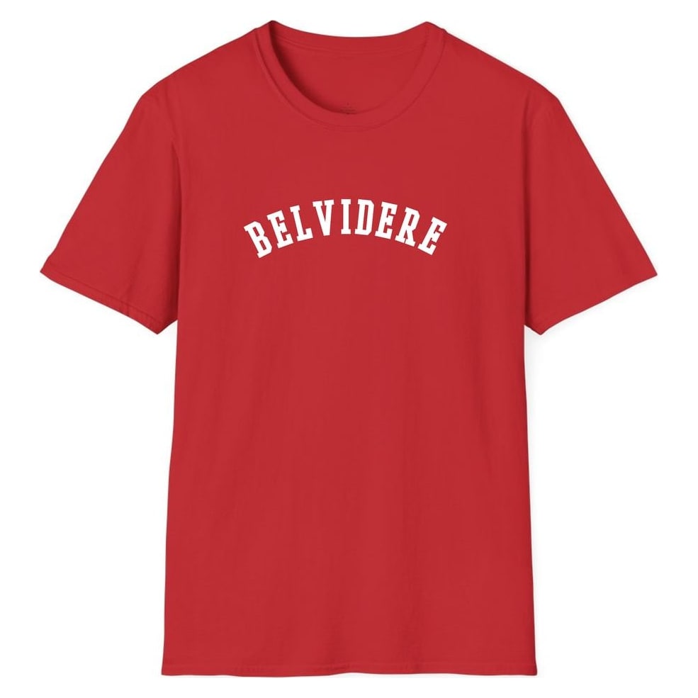 BELVIDERE ARCHED — Red