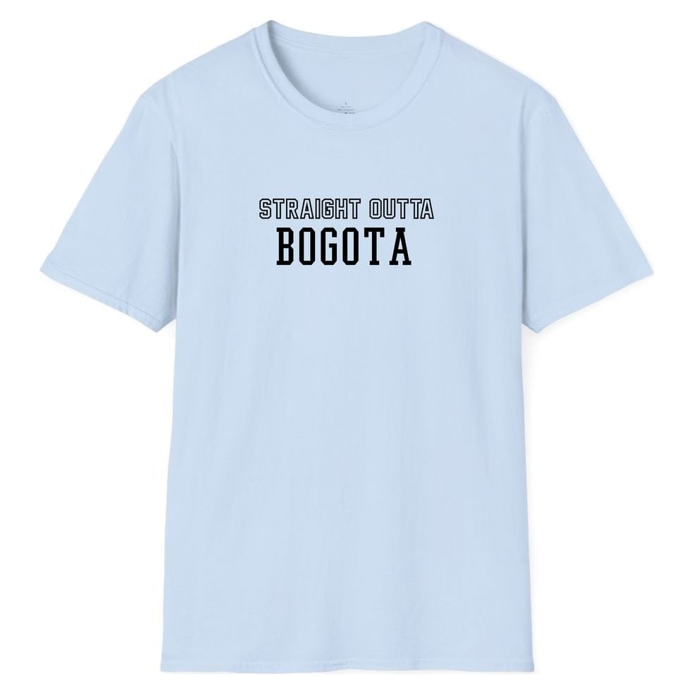 STRAIGHT OUTTA BOGOTA — Light Blue