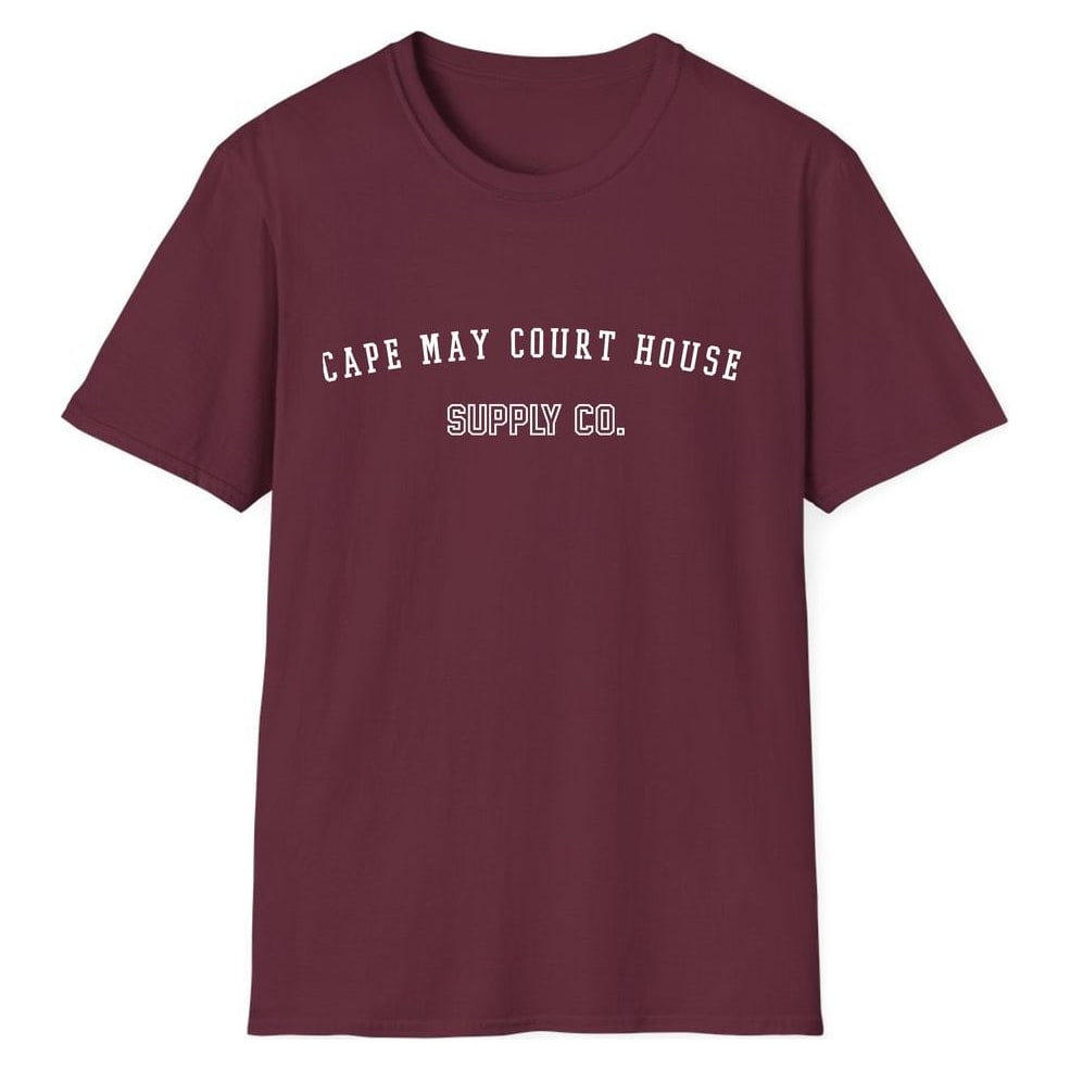 CAPE MAY COURT HOUSE SUPPLY CO. — Maroon