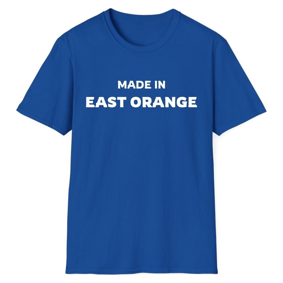 MADE IN EAST ORANGE — Royal