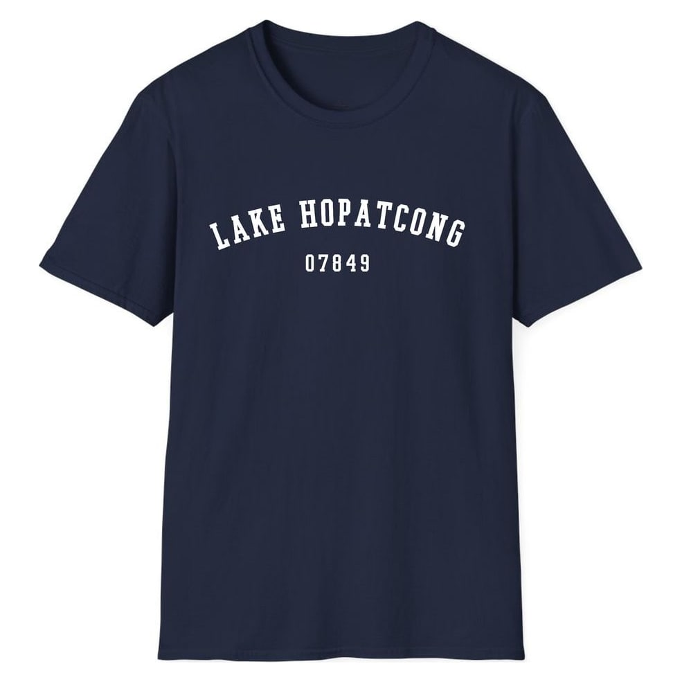 LAKE HOPATCONG 07849 ARCHED — Navy