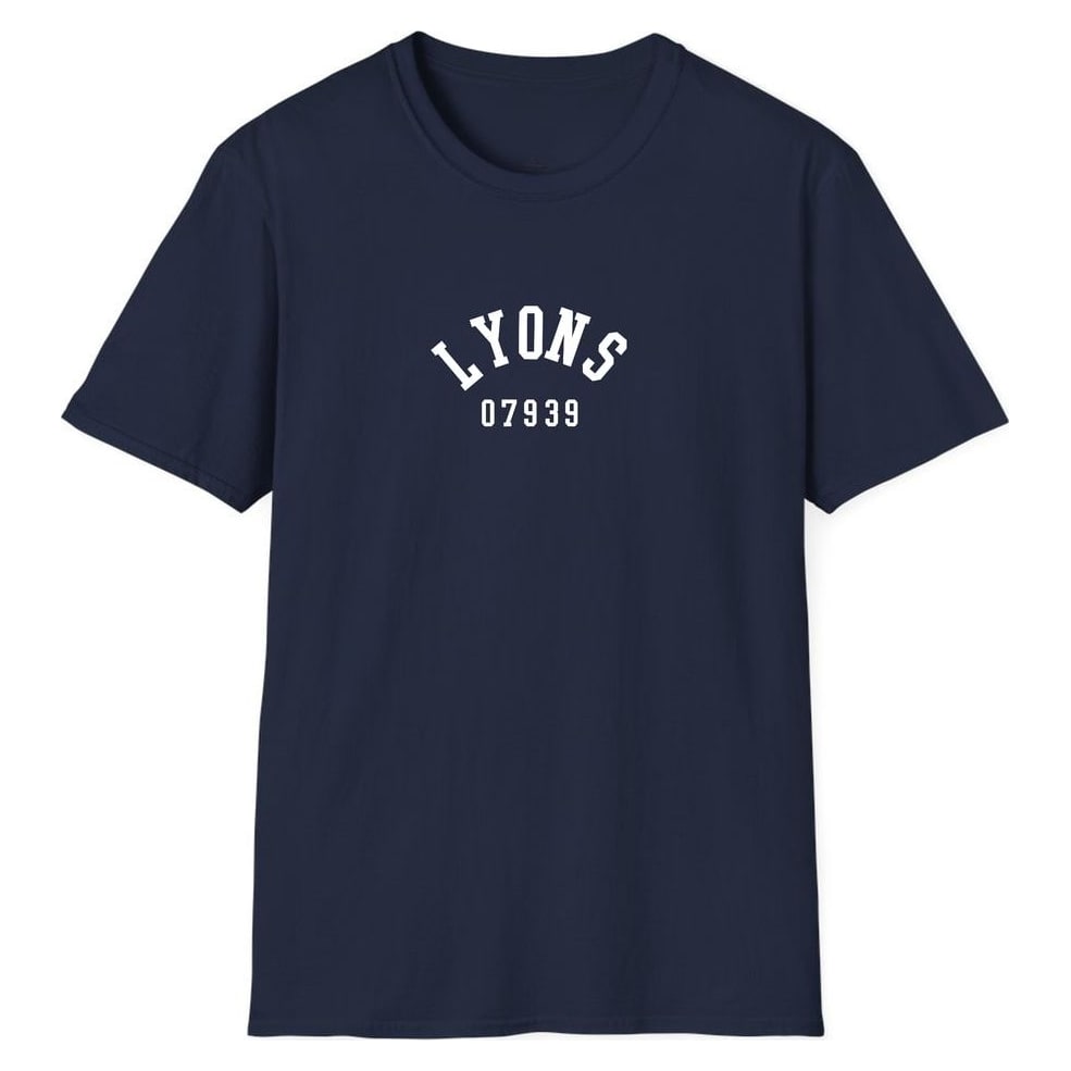 LYONS 07939 ARCHED — Navy