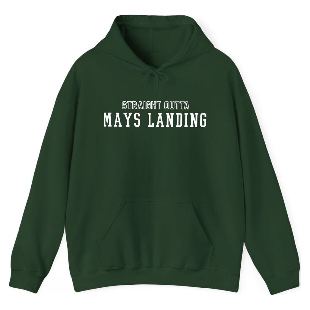 STRAIGHT OUTTA MAYS LANDING — Forest Green
